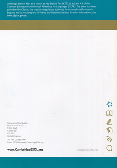 Бумажная книга «Cambridge English Key. Past Paper Pack 2011 (KET) (+ CD-ROM)» - фото №4 - миниатюра