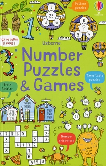 Бумажная книга «Number Puzzles and Games», автор Филипп Кларк - фото №1 - миниатюра