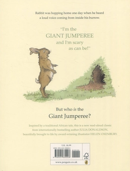 Бумажная книга «The Giant Jumperee», автор Джулия Дональдсон - фото №2 - миниатюра