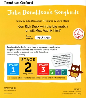 Бумажная книга «Julia Donaldson’s Songbirds Collection. Stage 1-4», автор Джулия Дональдсон - фото №32 - миниатюра