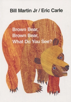 Паперова книга «Brown Bear, Brown Bear, What Do You See?», автор Ерік Карл - фото №1 - мініатюра