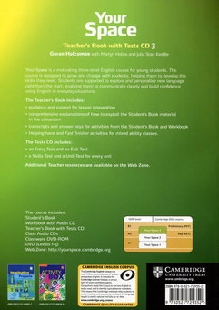 Паперова книга «Your Space: Level 3: Teacher's Book (+ CD-ROM)», авторів Мартін Хоббс, Джулія Старр Кеддл, Ґаран Голкомб - фото №2 - мініатюра