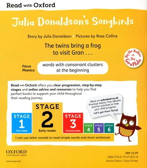Бумажная книга «Julia Donaldson’s Songbirds Collection. Stage 1-4», автор Джулия Дональдсон - фото №36 - миниатюра