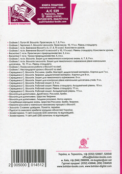 Бумажная книга «Біологія. Календарно-тематичне планування. 6-11 класи», автор Иванна Олийнык - фото №2 - миниатюра
