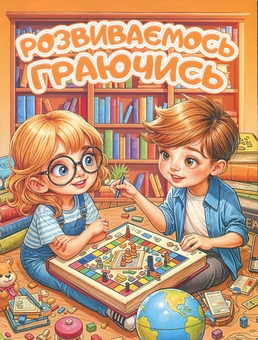 Бумажная книга «Розвиваємось граючись. Помаранчева» - фото №1 - миниатюра