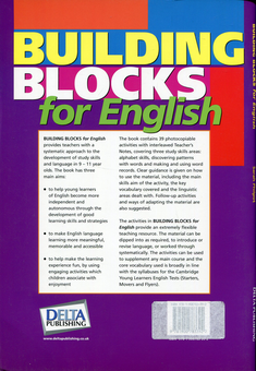 Паперова книга «Building Blocks for English: Photocopiable Activities to Develop Study Skills in Young Learners», автор Сара Філпот - фото №2 - мініатюра