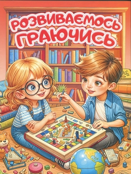 Бумажная книга «Розвиваємось граючись. Червона» - фото №1 - миниатюра