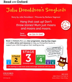 Бумажная книга «Julia Donaldson’s Songbirds Collection. Stage 1-4», автор Джулия Дональдсон - фото №48 - миниатюра