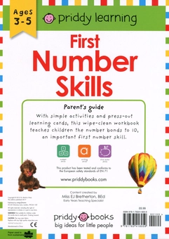 Бумажная книга «First Number Skills: Wipe Clean Workbooks», автор Роджер Придди - фото №2 - миниатюра