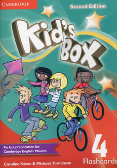Бумажная книга «Kid's Box 4 Flashcards. Second Edition (Pack of 103 cards)», авторов Кэролайн Никсон, Майкл Томлинсон - фото №1 - миниатюра