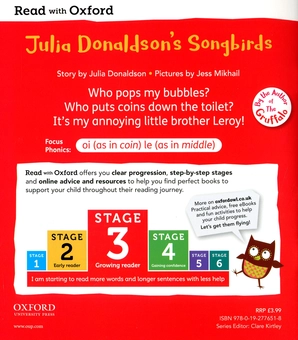 Бумажная книга «Julia Donaldson’s Songbirds Collection. Stage 1-4», автор Джулия Дональдсон - фото №64 - миниатюра