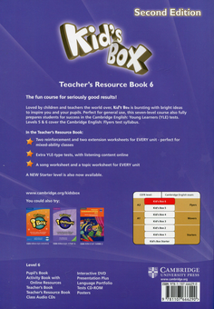 Бумажная книга «Kid's Box 6. Teacher's Resource Book with Online Audio. Second edition», авторов Кэролайн Никсон, Майкл Томлинсон, Кейт Кори-Райт - фото №2 - миниатюра