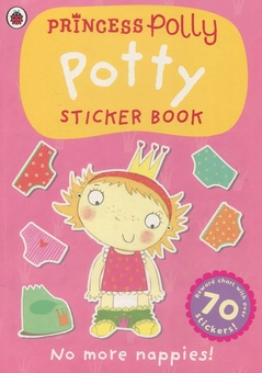 Бумажная книга «Princess Polly's Potty sticker activity book» - фото №1 - миниатюра