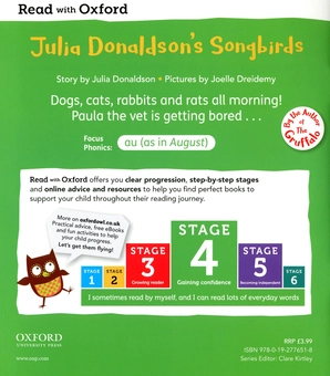 Бумажная книга «Julia Donaldson’s Songbirds Collection. Stage 1-4», автор Джулия Дональдсон - фото №76 - миниатюра