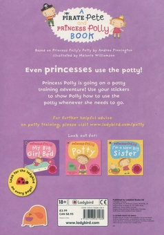 Бумажная книга «Princess Polly's Potty sticker activity book» - фото №2 - миниатюра