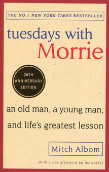 Бумажная книга «Tuesdays With Morrie», автор Митч Элбом - фото №1 - миниатюра