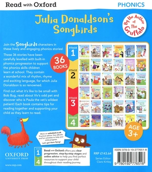 Бумажная книга «Julia Donaldson’s Songbirds Collection. Stage 1-4», автор Джулия Дональдсон - фото №7 - миниатюра