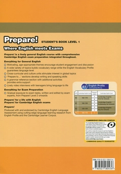 Паперова книга «Cambridge English Prepare! Level 1. Student's Book», авторів Джоанна Коста, Мелані Вільямс - фото №2 - мініатюра