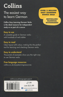 Паперова книга «Easy Learning German Verbs: With Free Verb Wheel» - фото №2 - мініатюра