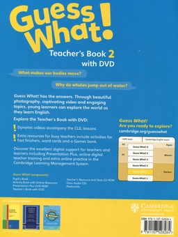 Бумажная книга «Guess What! Level 2. Teacher's Book (+ DVD)», автор Люси Фрино - фото №2 - миниатюра
