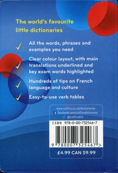 Паперова книга «Collins Gem French School Dictionary » - фото №2 - мініатюра