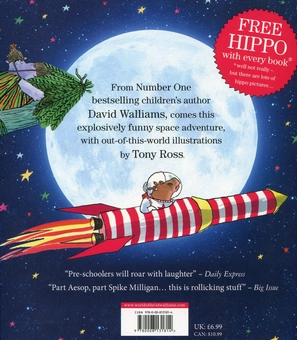Бумажная книга «The First Hippo on the Moon», автор Дэвид Уолльямс - фото №2 - миниатюра