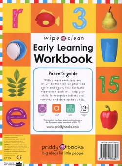 Паперова книга «Wipe Clean Early Learning Workbook» - фото №2 - мініатюра