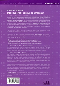 Бумажная книга «Activites Pour Le Cadre Europeen Commun De Reference- Niveaux C1-C2 (French Edition) (+ 2CD)», авторов Сильви Пуассона-Куинтон, Мари-Луиза Паризет, Коринн Кобер-Кляйнерт - фото №2 - миниатюра
