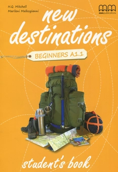Паперова книга «New Destinations. Beginners A1.1. Student's Book», авторів Естер Войджицкі, Марілені Малкогіанні - фото №1 - мініатюра