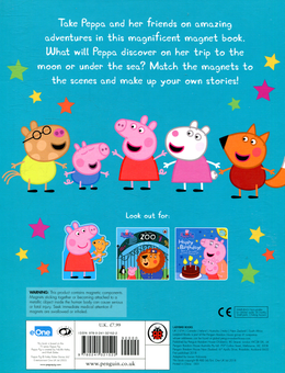 Бумажная книга «Peppa and Friends Magnet Book» - фото №2 - миниатюра