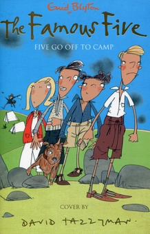 Паперова книга «Five Go off to Camp», автор Інід Блайтон - фото №1 - мініатюра