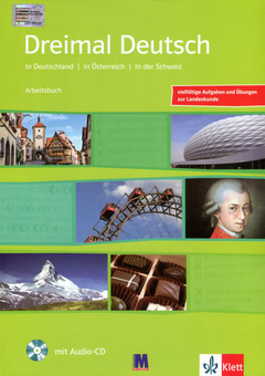 Бумажная книга «Dreimal Deutsch. Arbeitsbuch (+ CD-ROM)», автор Ута Матецки - фото №1 - миниатюра
