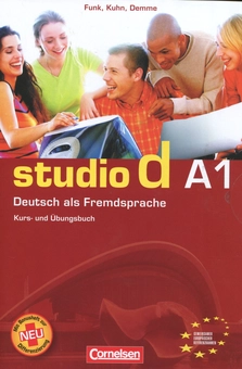 Бумажная книга «Studio d A1.Deutsch als Fremdsprache. Kurs- und Ubungsbuch (+ CD)», авторов Герман Функ, Кристина Кун, Силке Демме - фото №1 - миниатюра