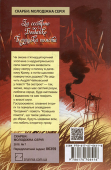 Бумажная книга «За сестрою. Богданко. Козацька помста», автор Андрей Чайковский - фото №2 - миниатюра
