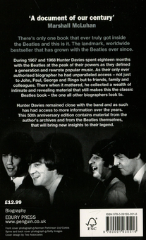 Бумажная книга «The Beatles: The Authorised Biography», автор Хантер Дэвис - фото №2 - миниатюра