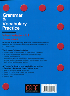 Бумажная книга «Grammar and Vocabulary Practice: B1: Theacher's Book», авторов Эстер Войджицки, Марилени Малкогианни - фото №2 - миниатюра