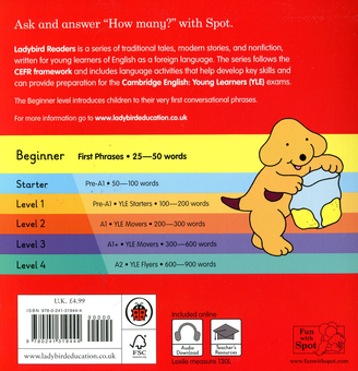 Бумажная книга «How many, Spot? - Ladybird Readers Beginner Level» - фото №2 - миниатюра