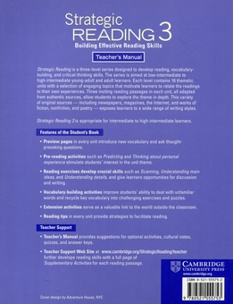 Бумажная книга «Strategic Reading 3. Teacher's Manual: Building Effective Reading Skills», автор Линн Бонестил - фото №2 - миниатюра
