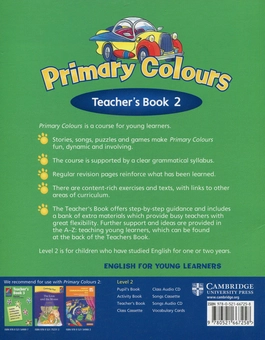 Паперова книга «Primary Colours 2. Teacher's Book», авторів Ендрю Літтлджон, Діана Хікс - фото №2 - мініатюра
