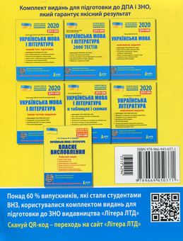 Бумажная книга «Українська мова і література. Власне висловлення. Робочий зошит», автор Инна Литвинова - фото №2 - миниатюра