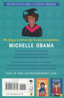 Паперова книга «The Extraordinary Life of Michelle Obama», автор Шейла Канані - фото №2 - мініатюра