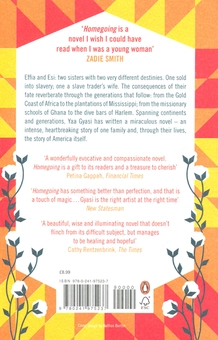 Бумажная книга «Homegoing», автор Йаа Гьяси - фото №2 - миниатюра