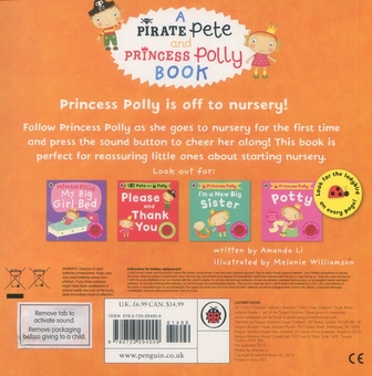 Бумажная книга «I'm Starting Nursery: A Princess Polly book», автор Аманда Ли - фото №2 - миниатюра