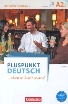 Паперова книга «Pluspunkt Deutsch A2.1. Leben in Deutschland. Teilband 1. Kursbuch (+ DVD)», авторів Фридеріке Джин, Іоахим Шоте - фото №1 - мініатюра
