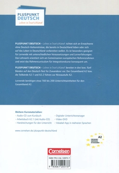 Паперова книга «Pluspunkt Deutsch A2.1. Leben in Deutschland. Teilband 1. Kursbuch (+ DVD)», авторів Фридеріке Джин, Іоахим Шоте - фото №2 - мініатюра