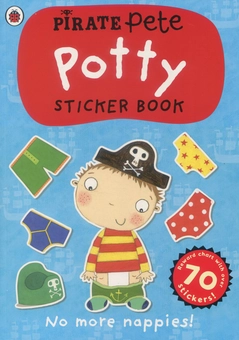 Паперова книга «Pirate Pete's Potty sticker activity book» - фото №1 - мініатюра