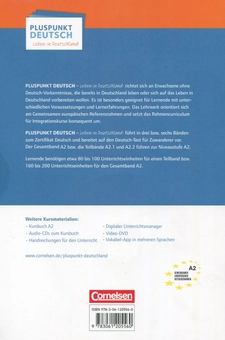 Паперова книга «Pluspunkt Deutsch A2. Leben in Deutschland. Arbeitsbuch Gesamtband (+ 2 CD)», авторів Фридеріке Джин, Іоахим Шоте - фото №2 - мініатюра