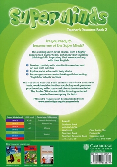Бумажная книга «Super Minds 2. Teacher's Resource Book with Audio CD», автор Гаран Холкомб - фото №2 - миниатюра