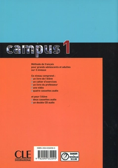 Бумажная книга «Campus 1 Test Booklet (French Edition)», автор Джеки Жирарде - фото №2 - миниатюра