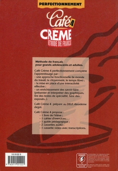 Бумажная книга «Café crème, niveau 4, livre de l'élève», автор Сильвия Понс - фото №2 - миниатюра